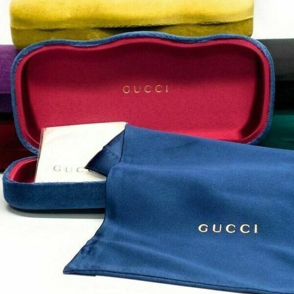 Gucci Blue Tint Grey Men's Sunglasses! NEW! - Picture 5 of 5